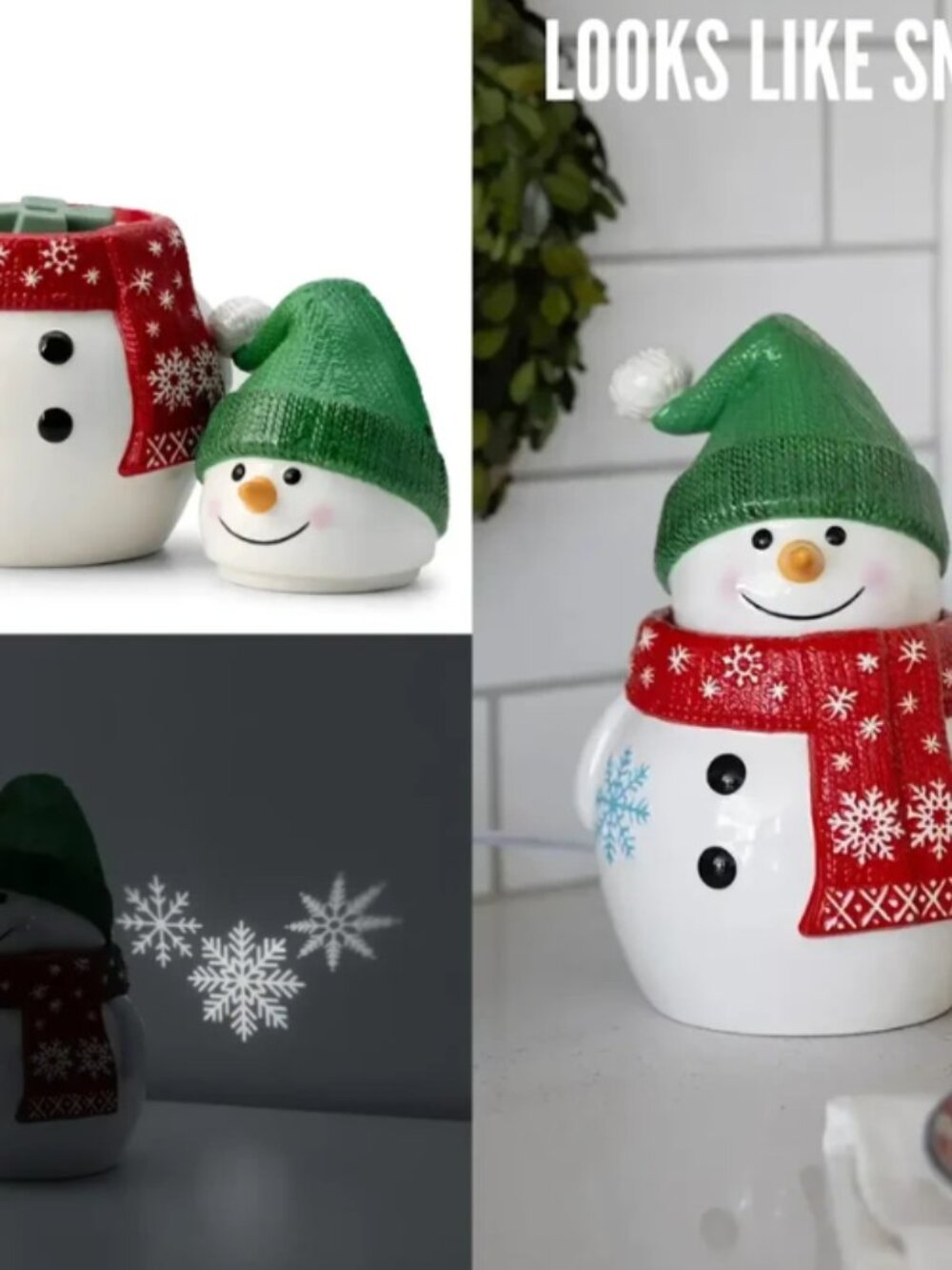 NIB Scentsy Looks Like Snow Warmer
